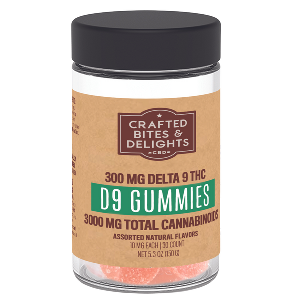 Crafted Bites and Delights Delta 9 Full Spectrum Gummies