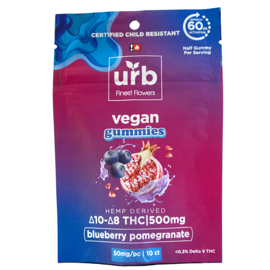 URB D10/D8 THC Gummies