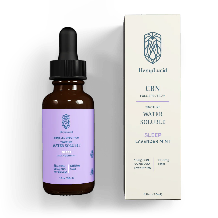 Soluble en agua - Sleep CBN - Sabor lavanda y menta 