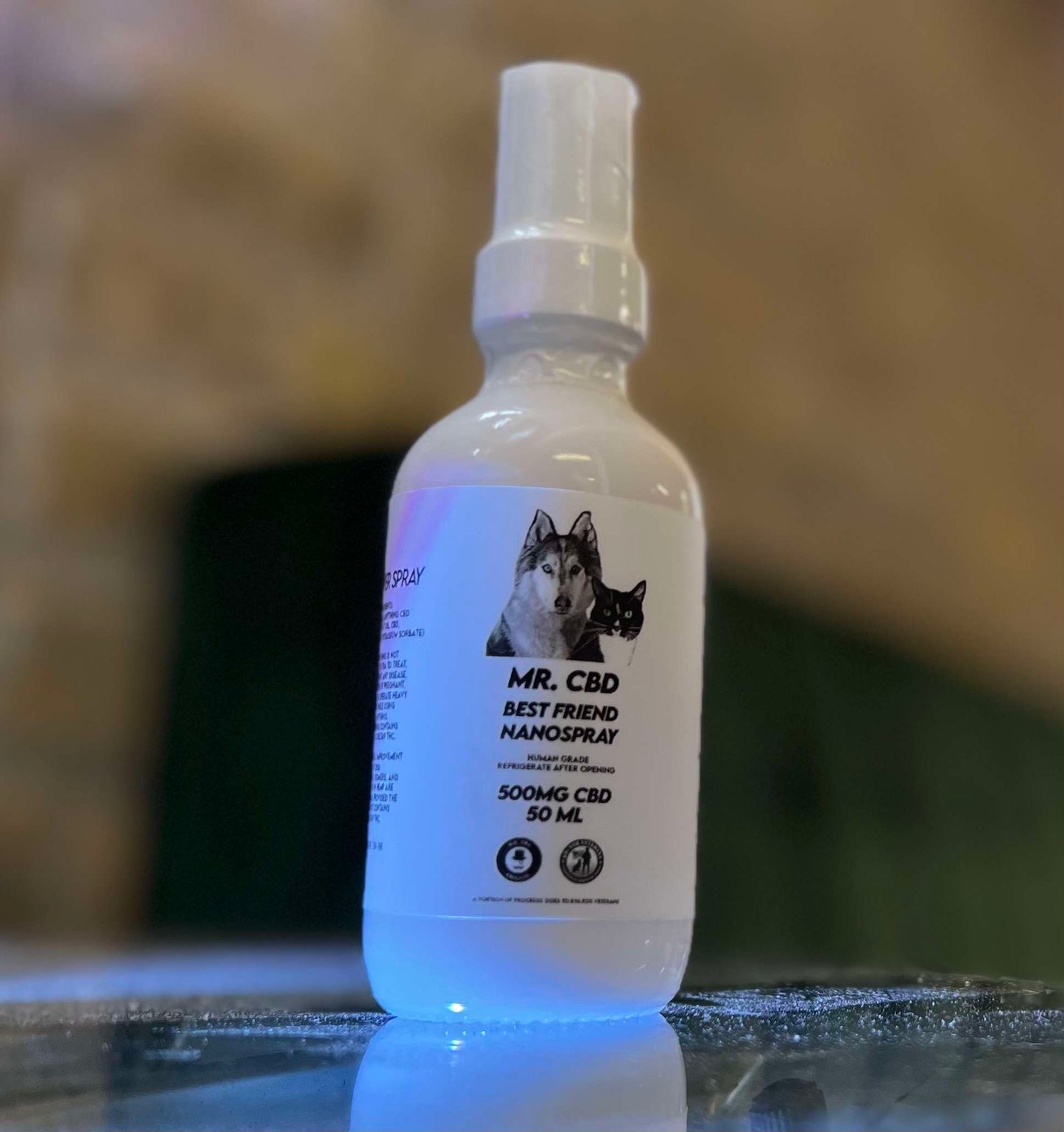 Nano spray, el mejor amigo del Sr. CBD