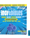 Incredibles 50mg Sour Blue Razzberry Gummies