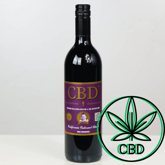 Vino con infusión de CBD 