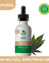 1500MG Full Spectrum CBD Products Natural Flavor Tincture