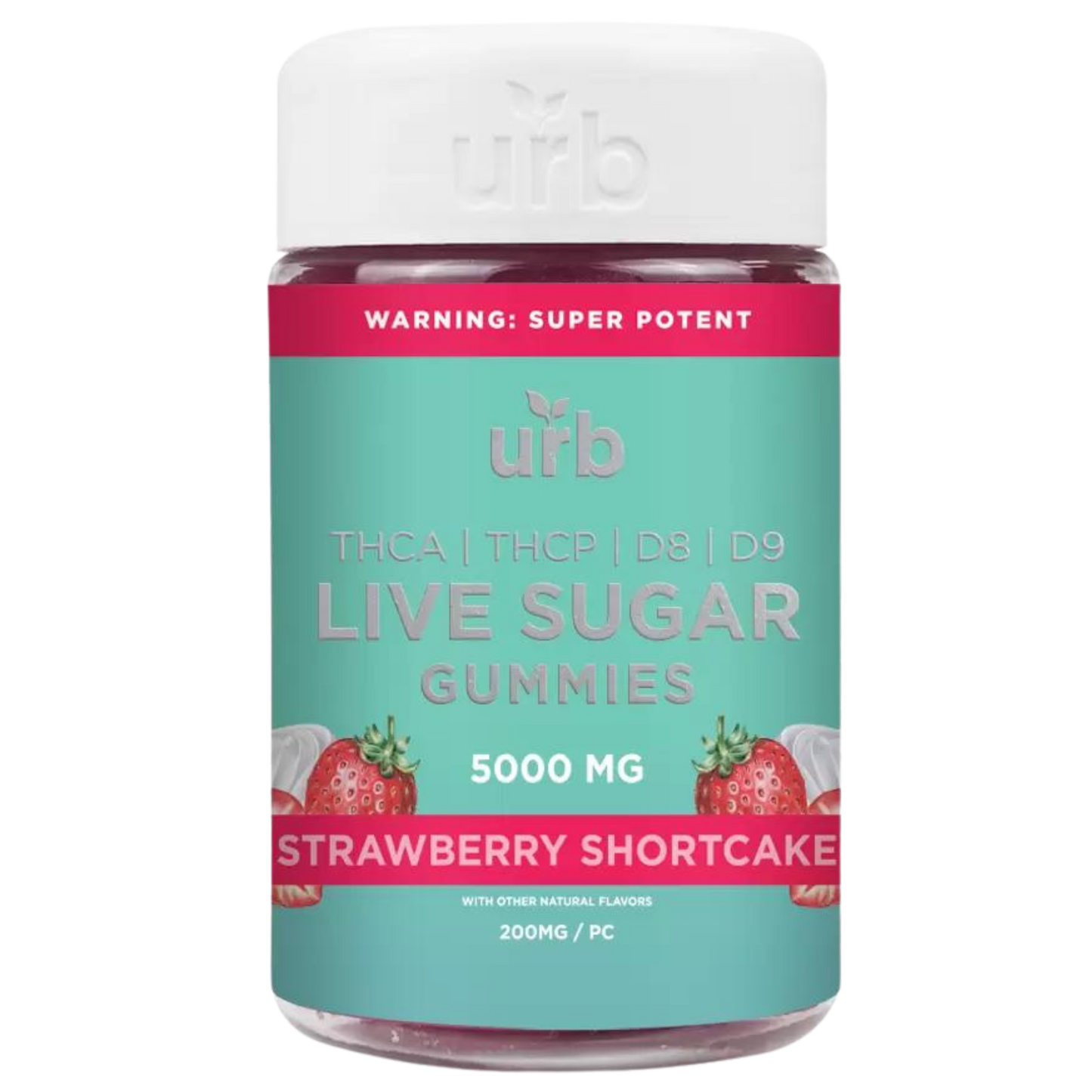 URB THCA Live Sugar Gummies 5000MG