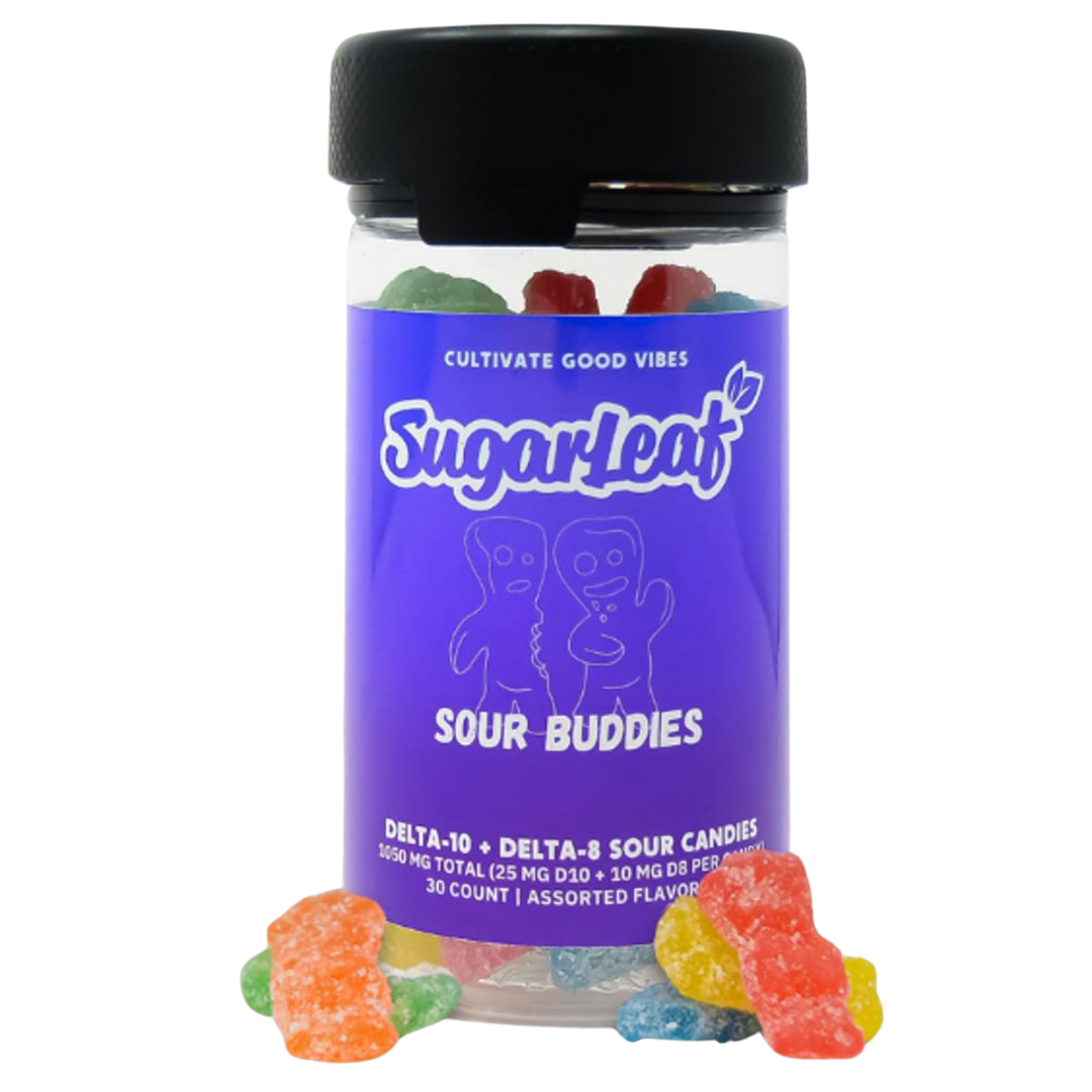 Sugarleaf 750mg Delta-10/300mg D8 Gummies