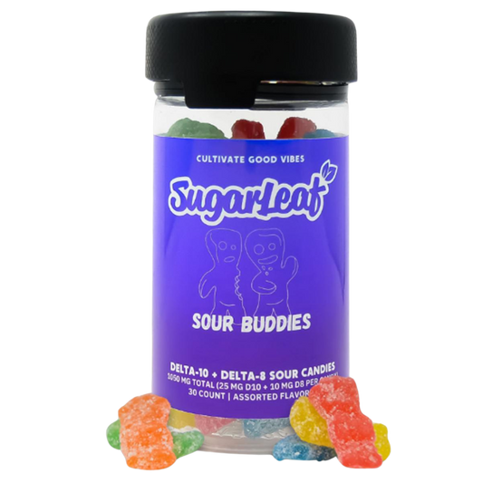 Sugarleaf 750mg Delta-10/300mg D8 Gummies