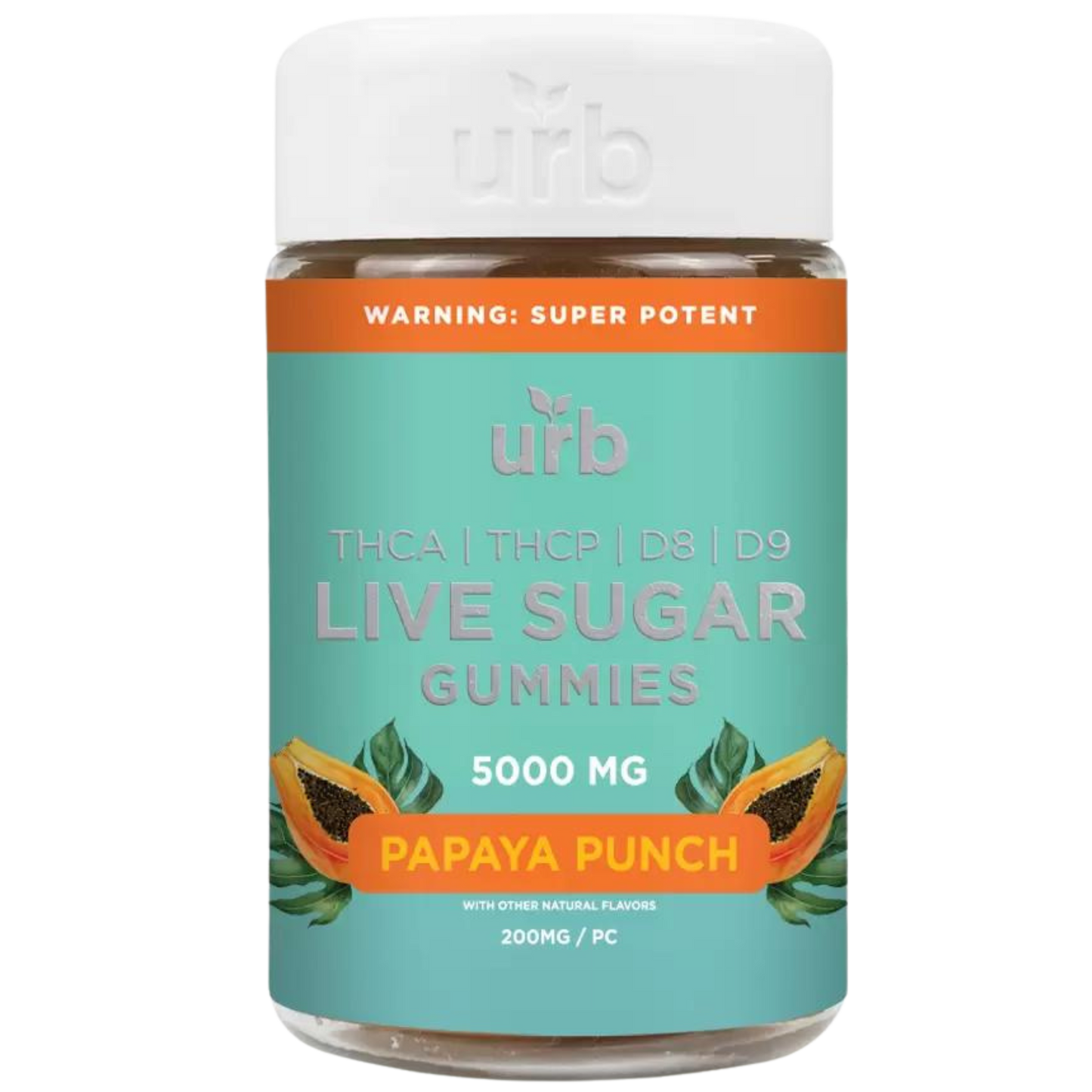 URB THCA Live Sugar Gummies 5000MG