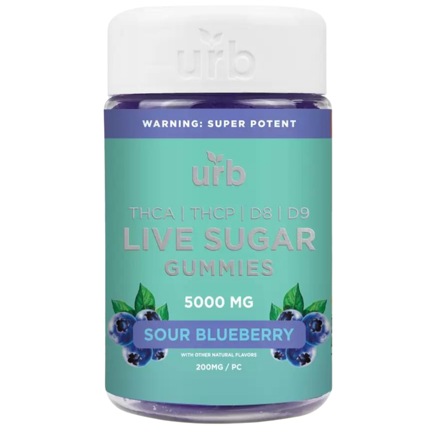 URB THCA Live Sugar Gummies 5000MG