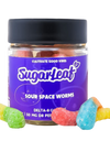 Sugarleaf Delta-8 Gummies | Sour Space Worms