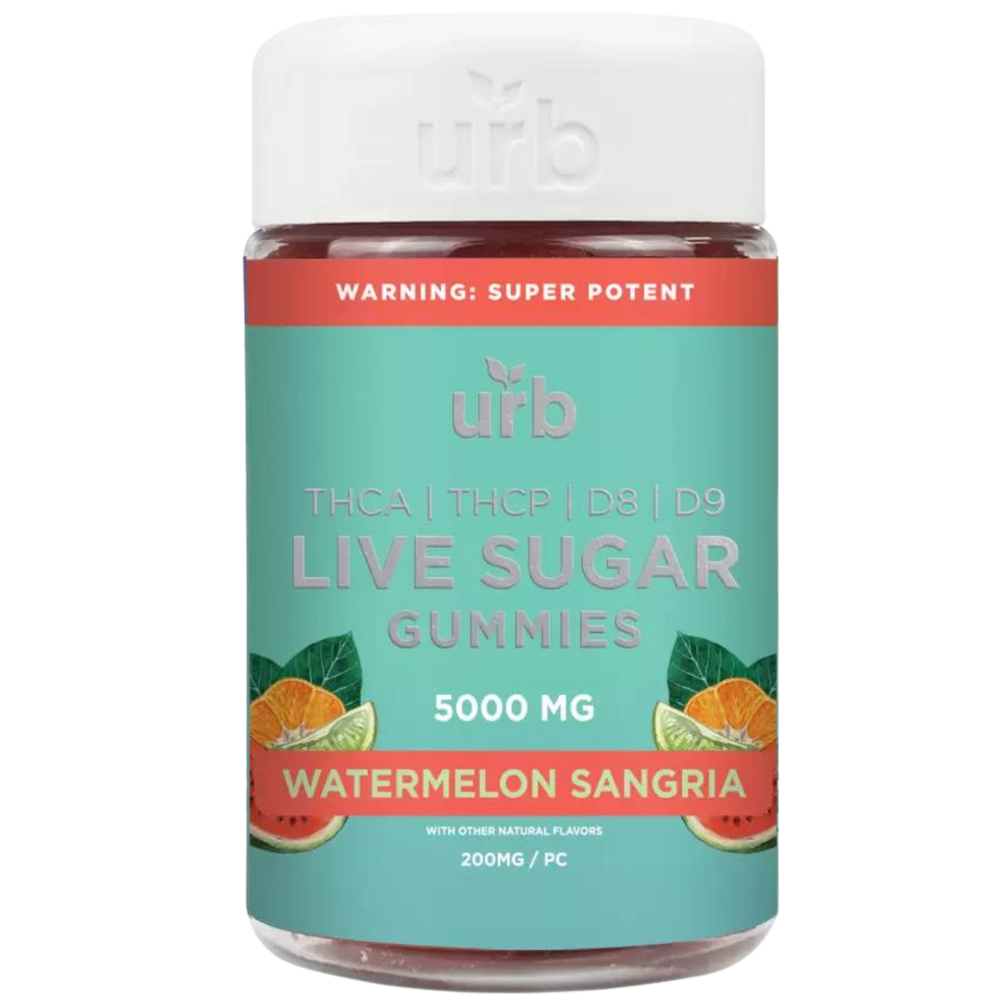 URB THCA Live Sugar Gummies 5000MG