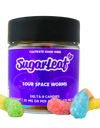 Sugarleaf Delta-8 Gummies | Sour Space Worms