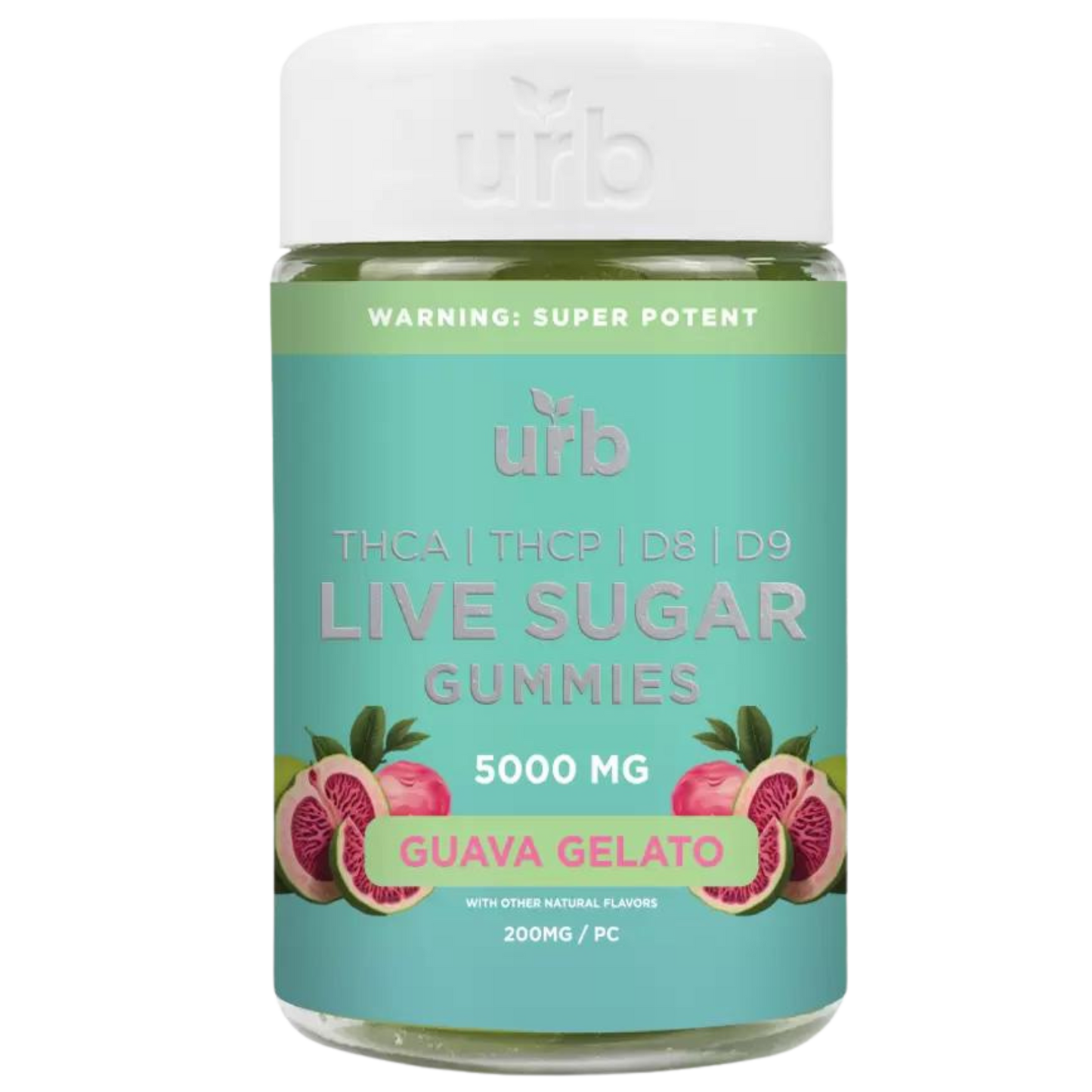 URB THCA Live Sugar Gummies 5000MG