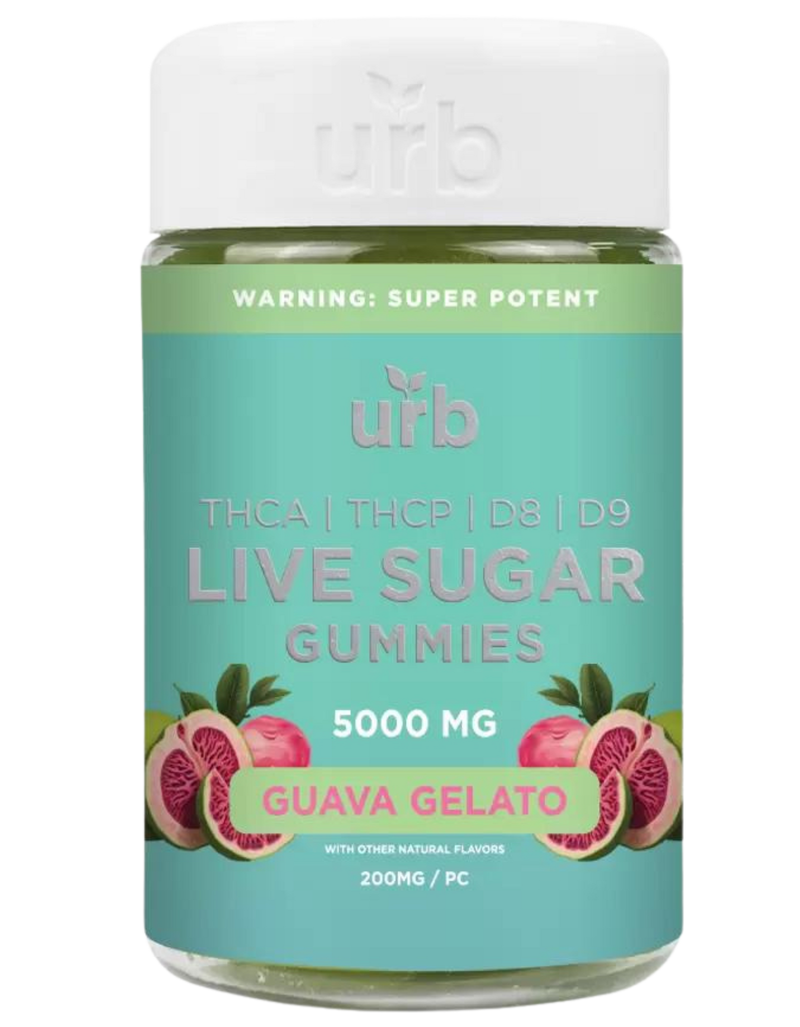 URB THCA Live Sugar Gummies 5000MG – Mr. CBD Chicago