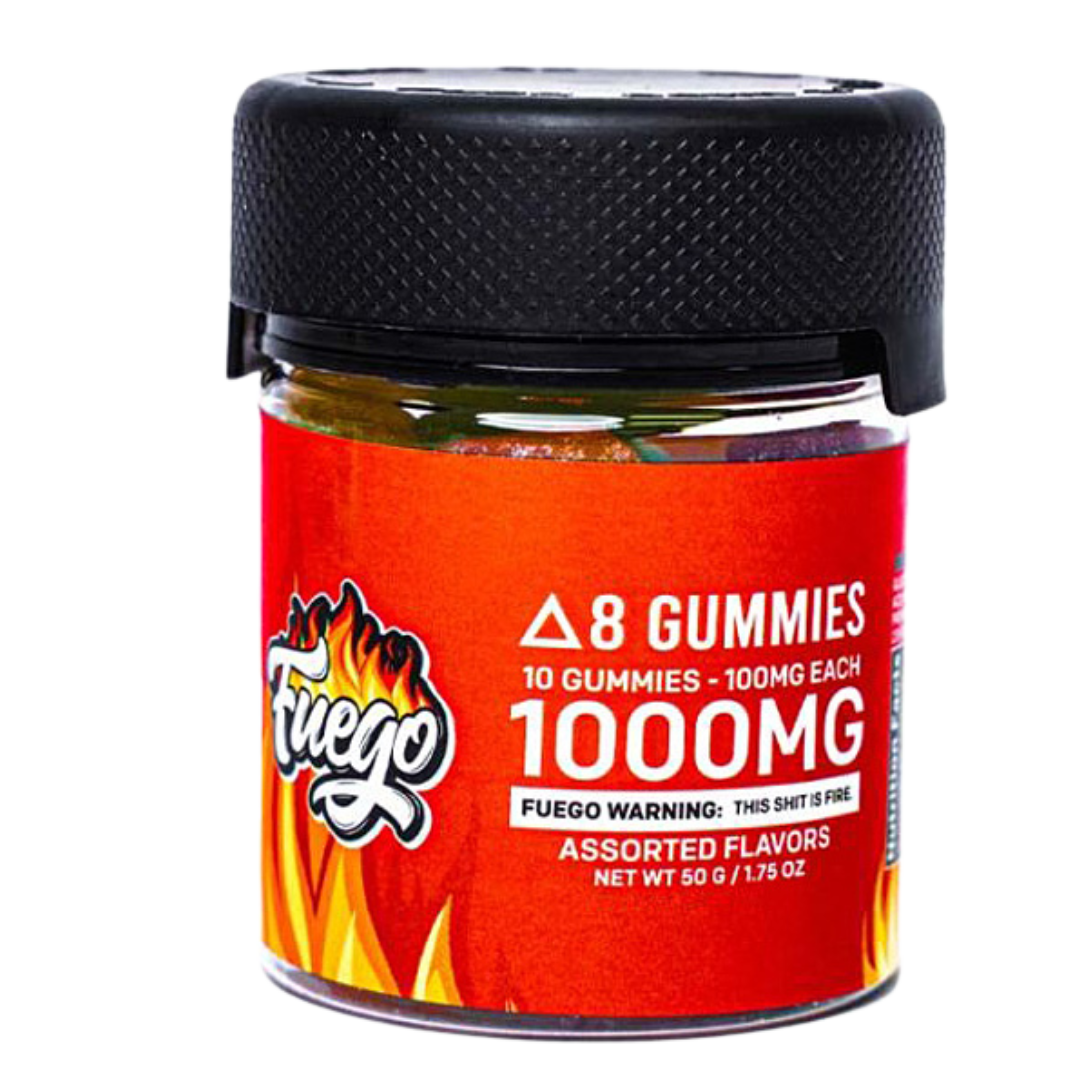 CBD Pharm Fuego Assorted Flavors D8 Gummies