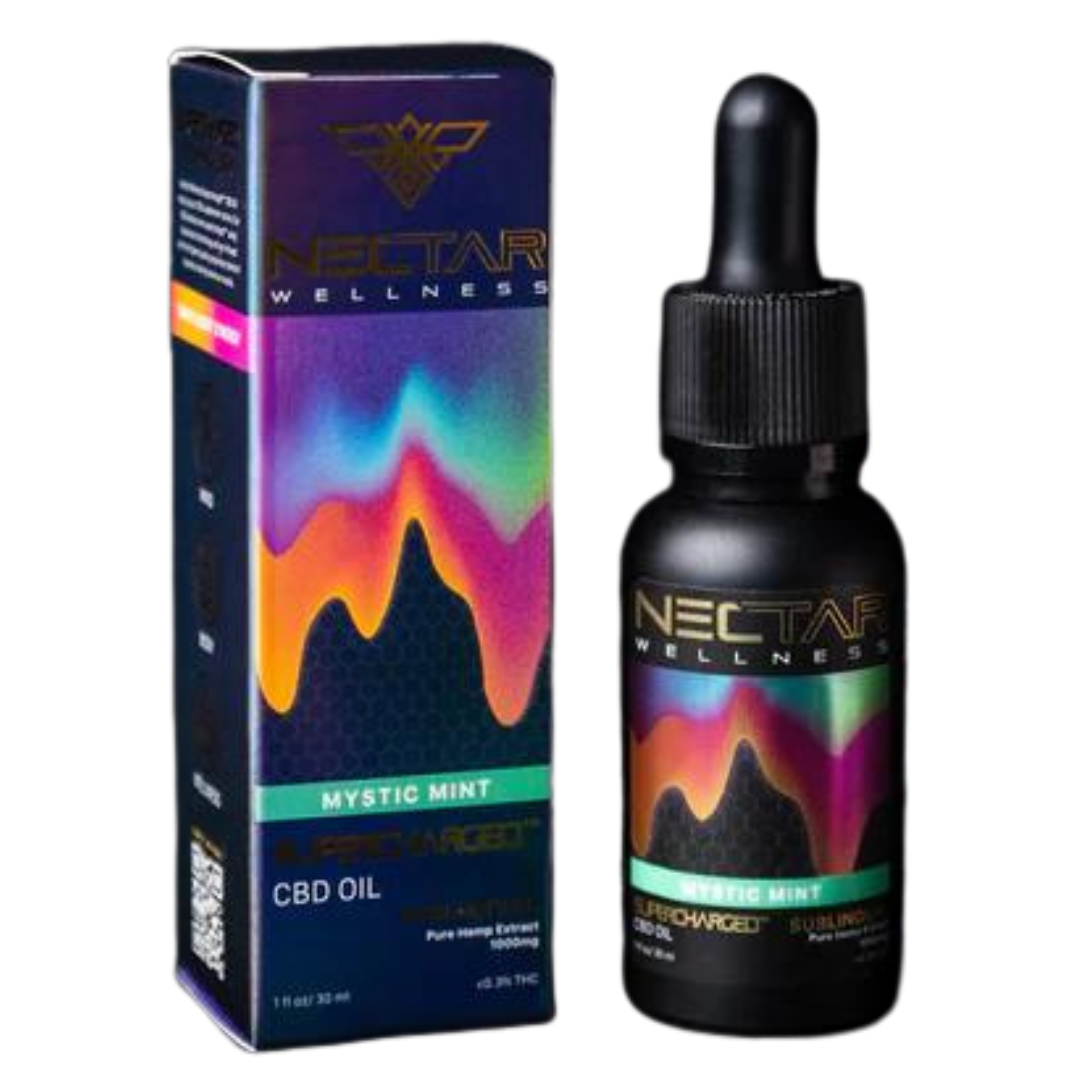 Supercharged™ CBD Oil Sublingual - Mystic Mint