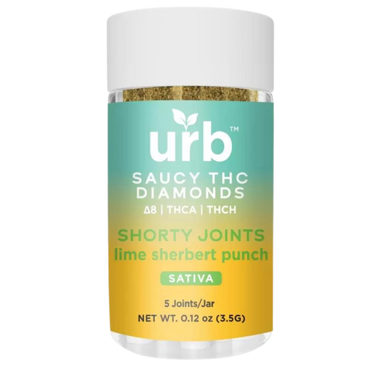 URB Saucy THC Diamonds Shorty Joints