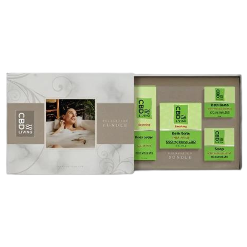 Kit de spa con CBD en casa