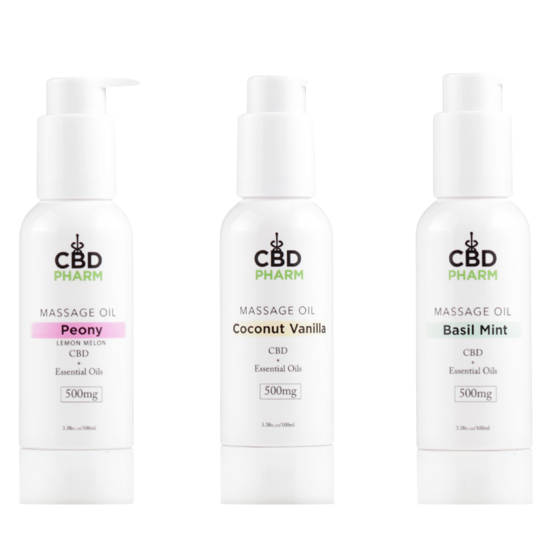 CBD Infused Massage Oil