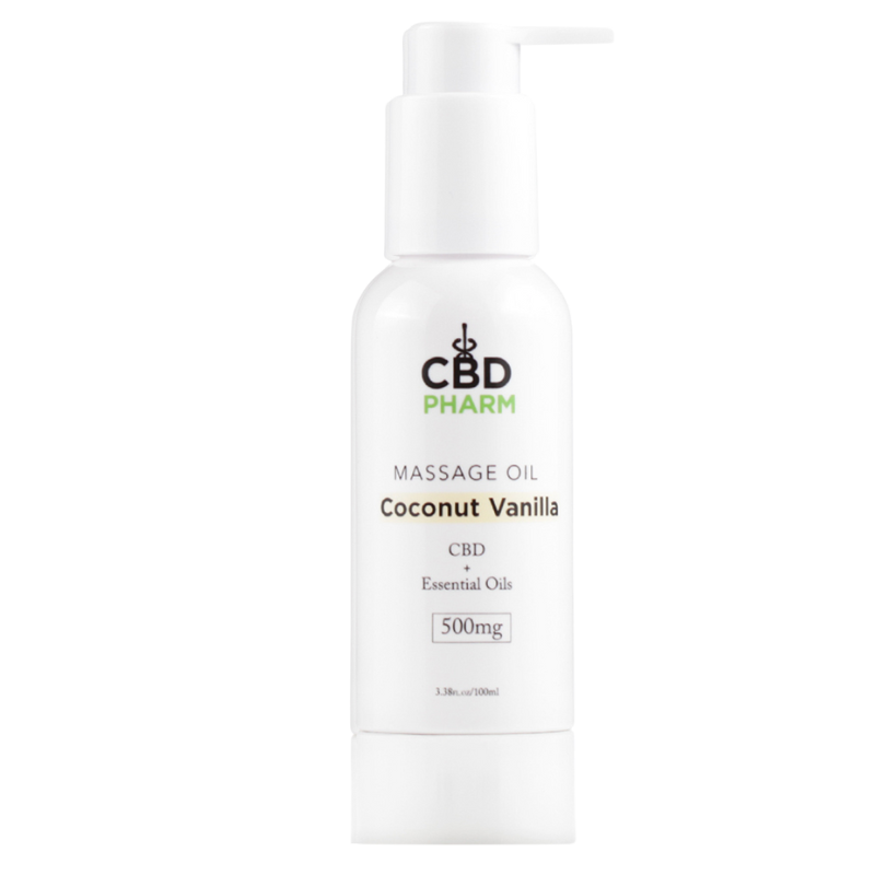 CBD Infused Massage Oil