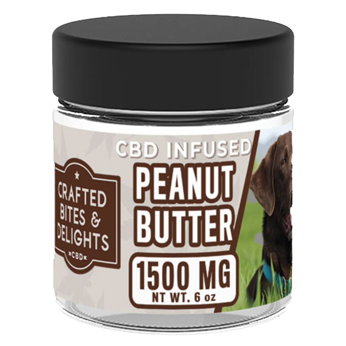 Crafted Bites & Delights CBD Pet Peanut Butter