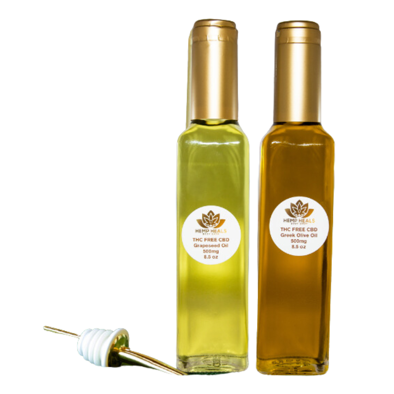 Aceite de cocina con CBD