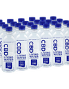 CBD Living 10 mg de agua alcalina Nano CBD, paquete de 24 