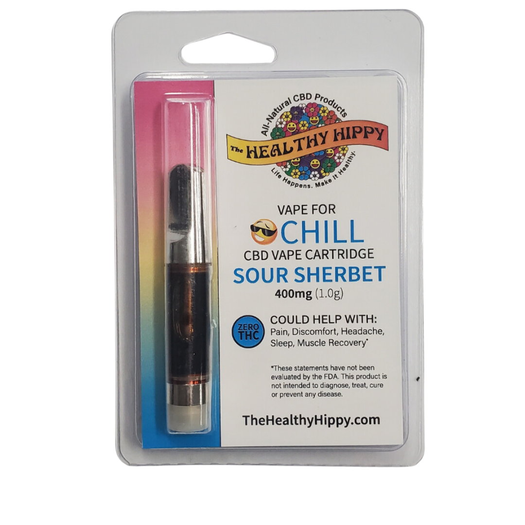 Healthy Hippy 400mg CBD Cartridge