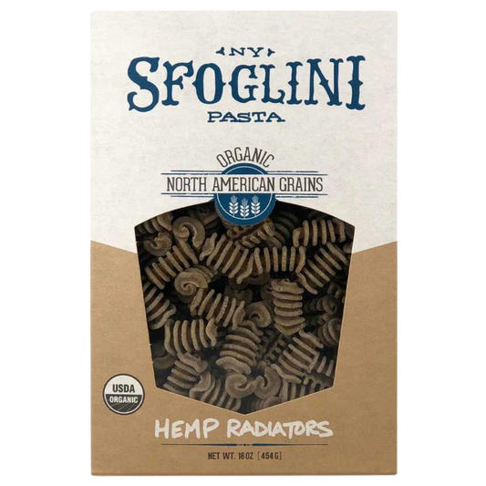 Organic Hemp Radiator Pasta