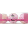 Bomba de baño CBD Pharm de 35 mg de pachulí, rosa y ylang ylang, paquete de 3
