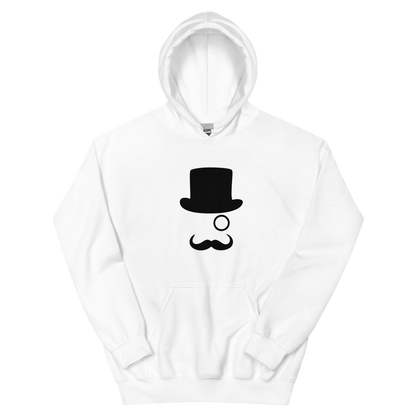 White Mr CBD Hoodie