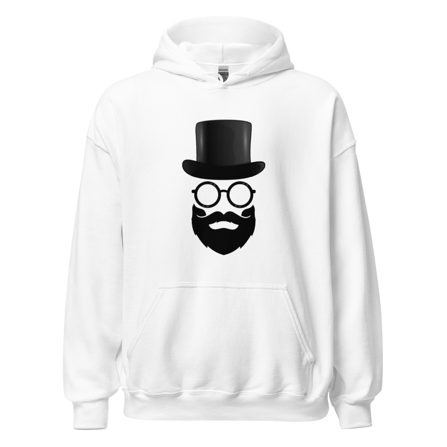 Sudadera con capucha Dr. THC blanca